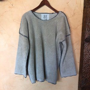 Johnny Was/ Pete & Greta Natural fleece pullover